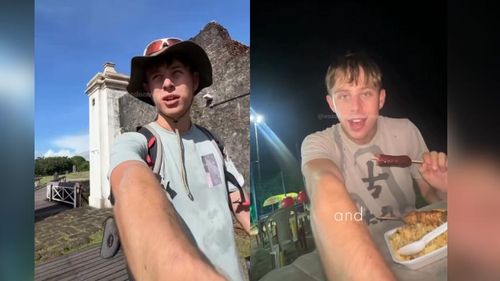 Gringo no Amapá: Inglês troca chá por espetinho com farofa, na Beira Rio