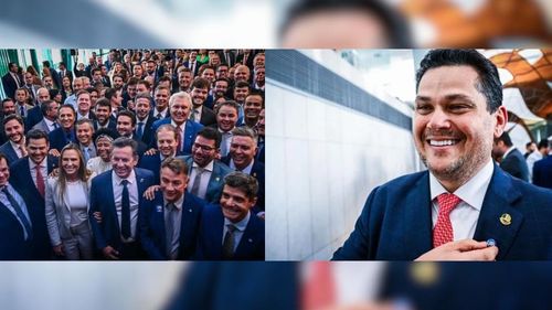 União Brasil e Progressistas oficializam federação com presença do senador Davi Alcolumbre