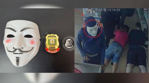Em Macapá: Homem acusado de cometer crimes usando máscara, é indiciado pela Polícia Civil