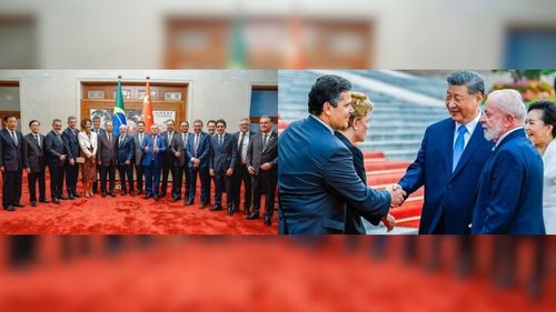 Davi Alcolumbre integra comitiva brasileira na Cúpula Celac-China, em Pequim