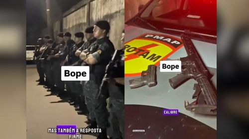 Combate ao crime: Policiais do Bope são homenageados na Câmara por apreensão de 1º fuzil do AP