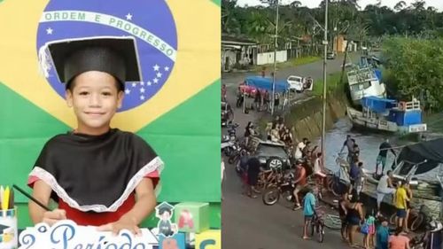 Calçoene: Continuam as buscas de criança de 7 anos que desapareceu em cachoeira 