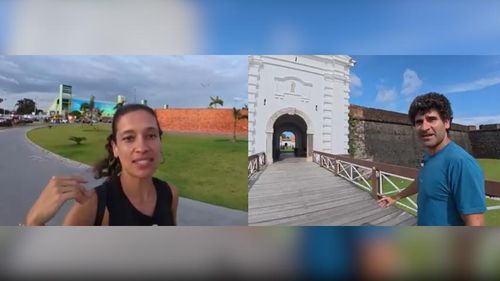 Bela, histórica e gratuita: Fortaleza de São José encanta casal viajante: ‘Nem parece que é no Brasil!’