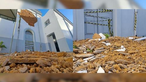 Macapá: Igreja de São José é interditada após desabamento