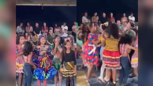 Tradição e fofura: clima junino no AP traz pulinhos de alegria e saudade da infância