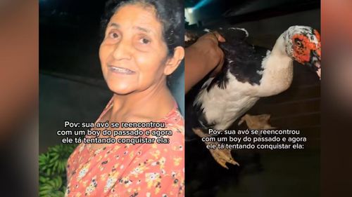 Nada de flores: Neto mostra presente criativo que avó ganhou do crush