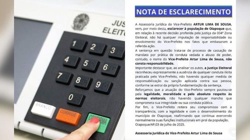 Justiça Eleitoral determina nova eleição em Oiapoque