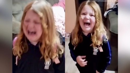 Eita, Lívia: Menina chora por 'mochila perdida' que nunca sumiu