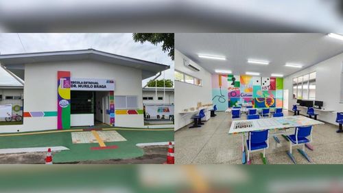 Restaurando a história: O antes e depois da escola mais antiga de Mazagão