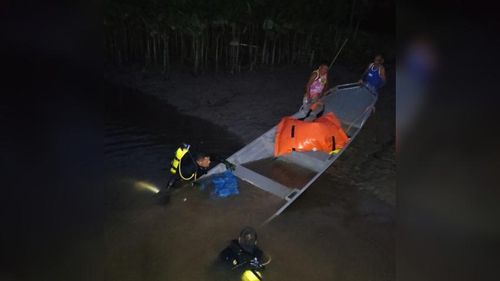 Naufrágio no Curiaú: Bombeiros encontram barco desaparecido no rio
