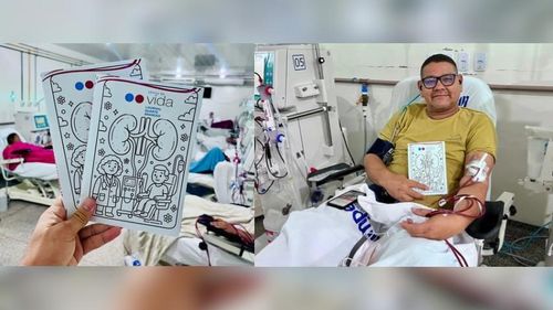Cartilha interativa transforma sessões de hemodiálise em momentos mais leve e acolhedor