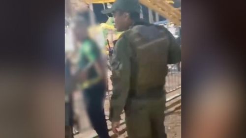 Na Expofeira: Foragido é identificado pela Central de Monitoramento enquanto tomava conta de pula-pula