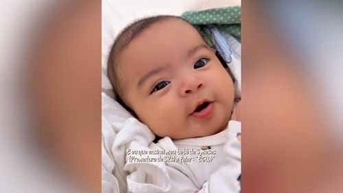 Nortista raiz: Bebê de apenas 3 meses já sabe falar ‘égua’. Vem ver!