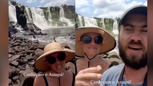 Espetáculo: Turistas se impressionam com ‘cataratas’ do Amapá: ‘mais bonita do Brasil!’