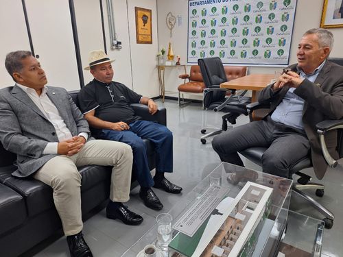 Dorinaldo alinha investimentos de R$ 12,5 milhões para o Amapá com o Calha Norte