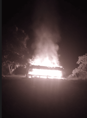 Itaubal: Idosa morre dentro de casa em incêndio