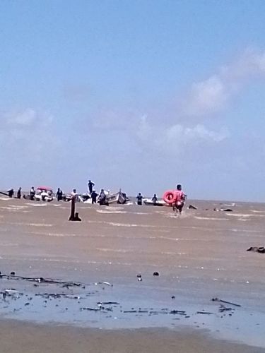 Bailique: destroços de barco são encontrados em praia