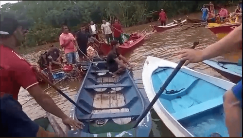 Corpo de bebê que caiu no rio após colisão entre embarcações é encontrado