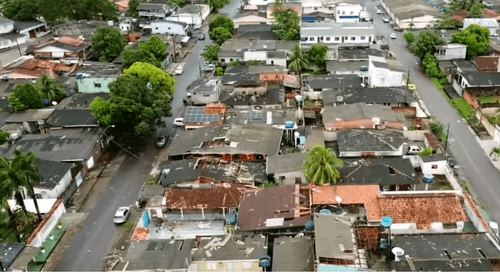 Macapá: Chuva e vento forte causam estragos no Novo Buritizal