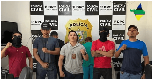Quatro suspeitos por homicídio são presos  em Laranjal do Jari
